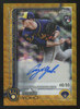 2025 Topps Chrome Craig Yoho RC Gold Wave Auto /50 #AC-CY