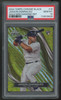 2024 Topps Chrome Black Jasson Dominguez RC Gold Mini-Diamond /50 #19 PSA 10