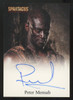2009 Rittenhouse Spartacus Blood And Sand Doctore / Peter Mensah Auto