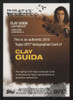 2010 Topps UFC Series Four Clay Guida Auto #FA-CG