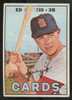 1967 Topps Ed Spiezio "SPIE Missing Variation #128 VG/VG-EX