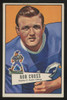 1952 Bowman Large Bob Cross RC #102 EX