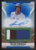 2025 Topps Pro Debut Arjun Nimmala Jumbo Patch Auto Blue /150 #PDJAR-AN