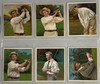 1910 T218 Mecca Series of Champion Golfers Complete Set 6/6 VG-EX