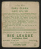 1933 Goudey Earl Clark #57 Poor