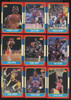 1986/87 Fleer Basketball Near Complete Set 131/132 + 11/11 Stickers