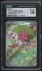 2025 Pokemon Shaymin Japanese Heat Wave Arena Art Rare #066 CGC 10