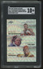 2024 Leaf Special Release McGregor/Trump/Hogan Silver Wave Legends /25 SGC 10