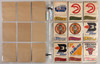 1973/74 Topps Basketball Stickers Complete Set (33) EX