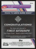 2023 Topps Finest Road To UEFA Isak Bergmann Johannesson Fuchsia Lava Auto /75