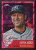 2022 Topps Chrome Platinum Derek Jeter Fuchsia Atomic Refractor /100 #2