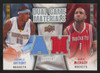 2009-10 Upper Deck Carmelo Anthony / Tracy McGrady Dual Game Patch #DG-AT