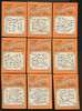 1969 Topps Baseball Stamp Album Complete Set w/ Wrapper (24) w/ Stamps VG/EX