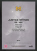 2025 Onit University Of Michigan Justice Haynes Red Dot Auto /9 #GS-3