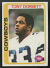 1978 Topps Tony Dorsett RC #315 EX
