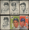 1954 Sports Illustrated Topps Baseball Paper Hand Cut Lot Of 18