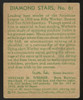 1935 National Chicle William Billy Werber Diamond Stars #61 VG/EX