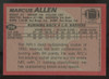 1983 Topps Marcus Allen RC #294 NM-MT "A"