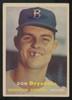 1957 Topps Don Drysdale RC #18 (MK) VG