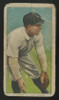 1909-11 T206 Kid Elberfeld Sweet Caporal Back Poor
