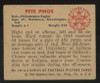 1950 Bowman Pete Pihos Picture Card #134 G/VG