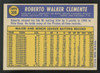 1970 Topps Roberto Clemente #350 VG-VG/EX (Crease)