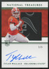 2021 National Treasures Collegiate Tylan Wallace RC Emerald Patch Auto RPA /5