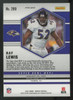2021 Panini Mosaic Ray Lewis Genesis SSP #290