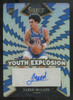 2024-25 Panini Select Jared McCain RC Youth Explosion Prizm Auto #YE-JAR
