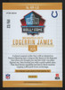 2025 Panini Edgerrin James Silver Hall Of Fame Prizm Auto /50 #HOF-EJS