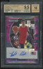 2020-21 Prizm Draft LaMelo Ball RC Purple Ice Prospect Auto /99 BGS 9.5 10