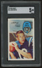 1970 Kellogg's John Unitas #55 SGC 5