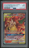 2019 Pokemon Charizard & Braixen GX Cosmic Ecipse Full Art #22 PSA 9