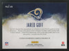 2016 Panini Origins Jared Goff RC Blue Jumbo Patch /49 #RJJ-JG
