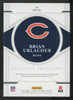 2021 Panini National Treasures Brian Urlacher Patch Auto /99 #MS-BU