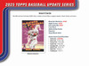 2025 Topps Update Series Baseball Retail Box