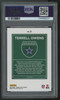 2024 Donruss Optic Terrell Owens Downtown! SSP #8 PSA 9