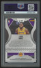 2019-20 Prizm LeBron James Red/White/Blue #129 PSA 10