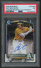 2025 Bowman Shotaro Morii 1st Chrome Prospect Auto #CPA-SM PSA 7