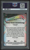 2025 Topps Chrome Logofractor Pete Crow-Armstrong Future Stars #FS-8 PSA 10