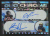 2025 Leaf Optichrome Bryce Underwood/Ju Ju Lewis Duo Chrome Auto 1/1 #D-12