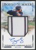 2025 Boys Of Summer George Lombard Jr. Jumbo Patch Auto /49 #JMS-GLJ