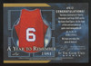 2020-21 Leaf ITG Julius Erving A Year To Remember Red Quad Patch /3 #AYR-22