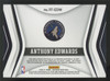 2020-21 Certified Anthony Edwards RC Blue Freshman Fabrics Patch Auto RPA /49