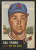 1953 Topps Sal Yvars #11 NM