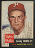1953 Topps Smoky Burgess #10 VG/EX