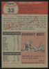 1953 Topps Bob Kennedy #33 VG