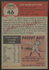 1953 Topps Johnny Klippstein #46 EX