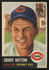 1953 Topps Grady Hatton #45 NM