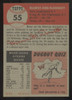 1953 Topps Maurice McDermott #55 EX/MT